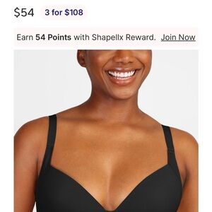 SHAPELLX underwire push-up bra